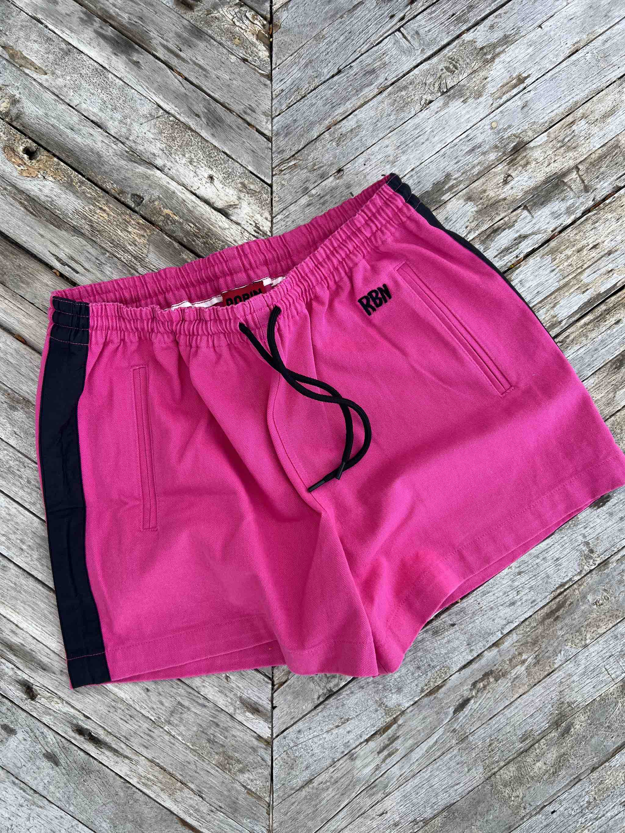 ROBIN-SHORTS for Boys Style `ROBINSON´ Pink-2