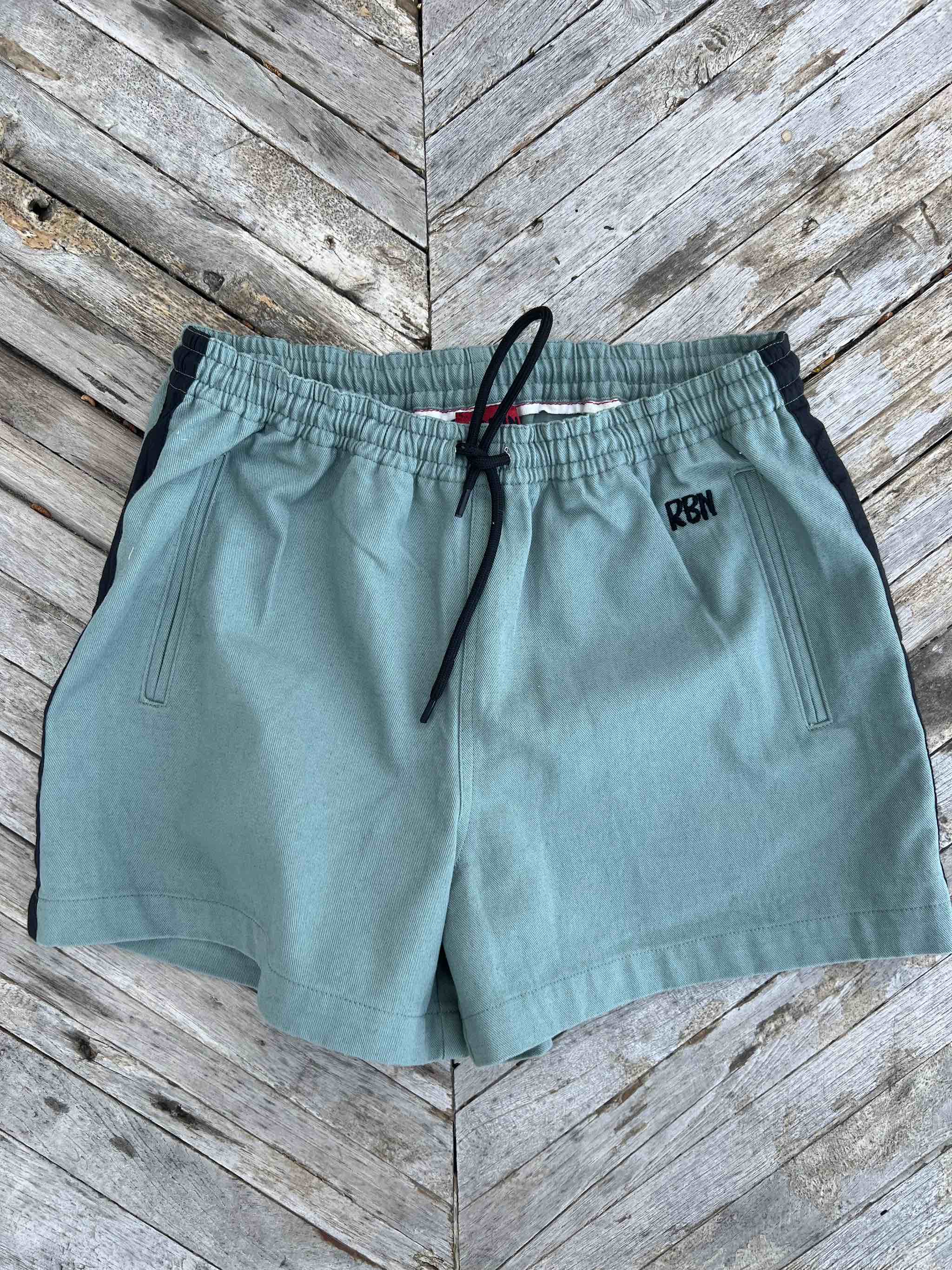 ROBIN-SHORTS for Boys Style `ROBINSON´ Turquoise-2