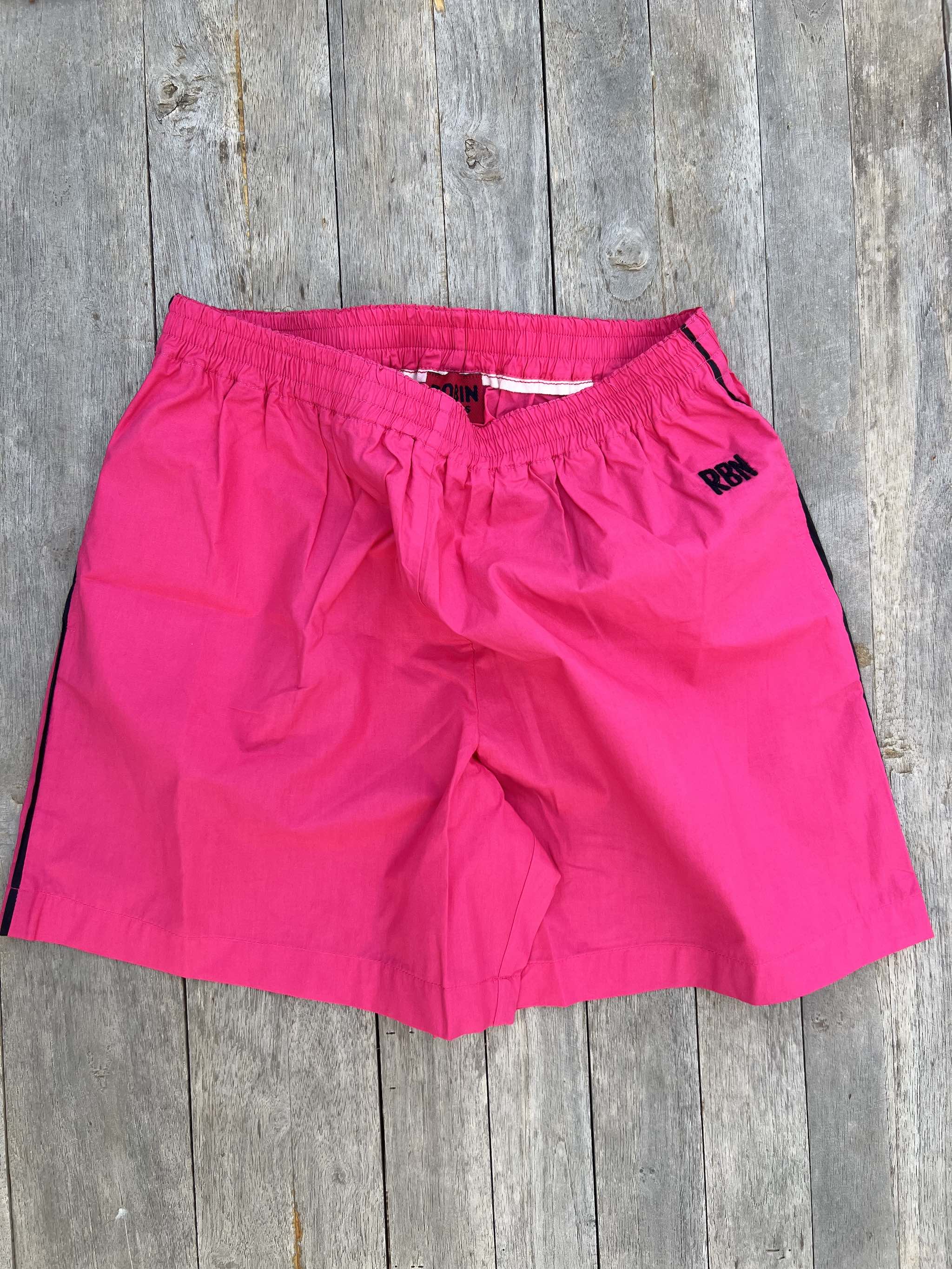 ROBIN SHORTS for Girls - Style `Bondi´ Pink with stripe on the side-2