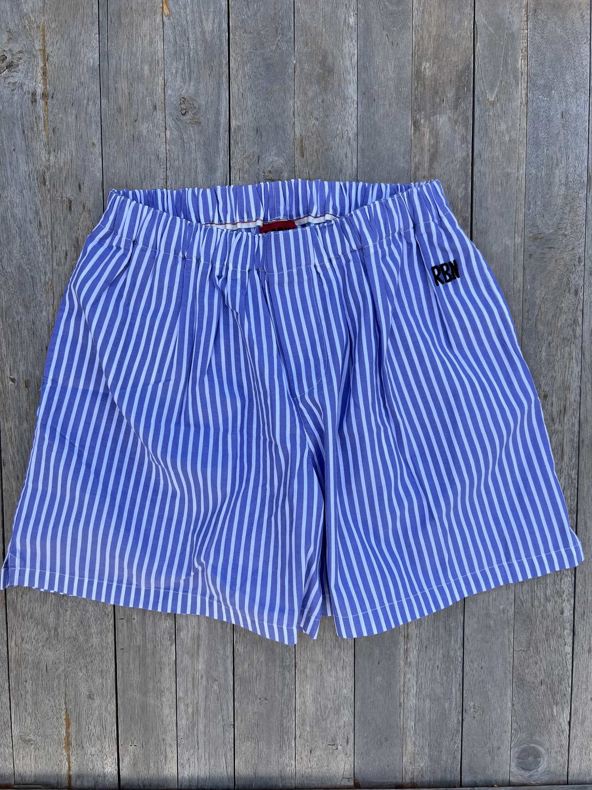 ROBIN SHORTS for Girls - Style `SULUBAN´ Blue/White striped-3