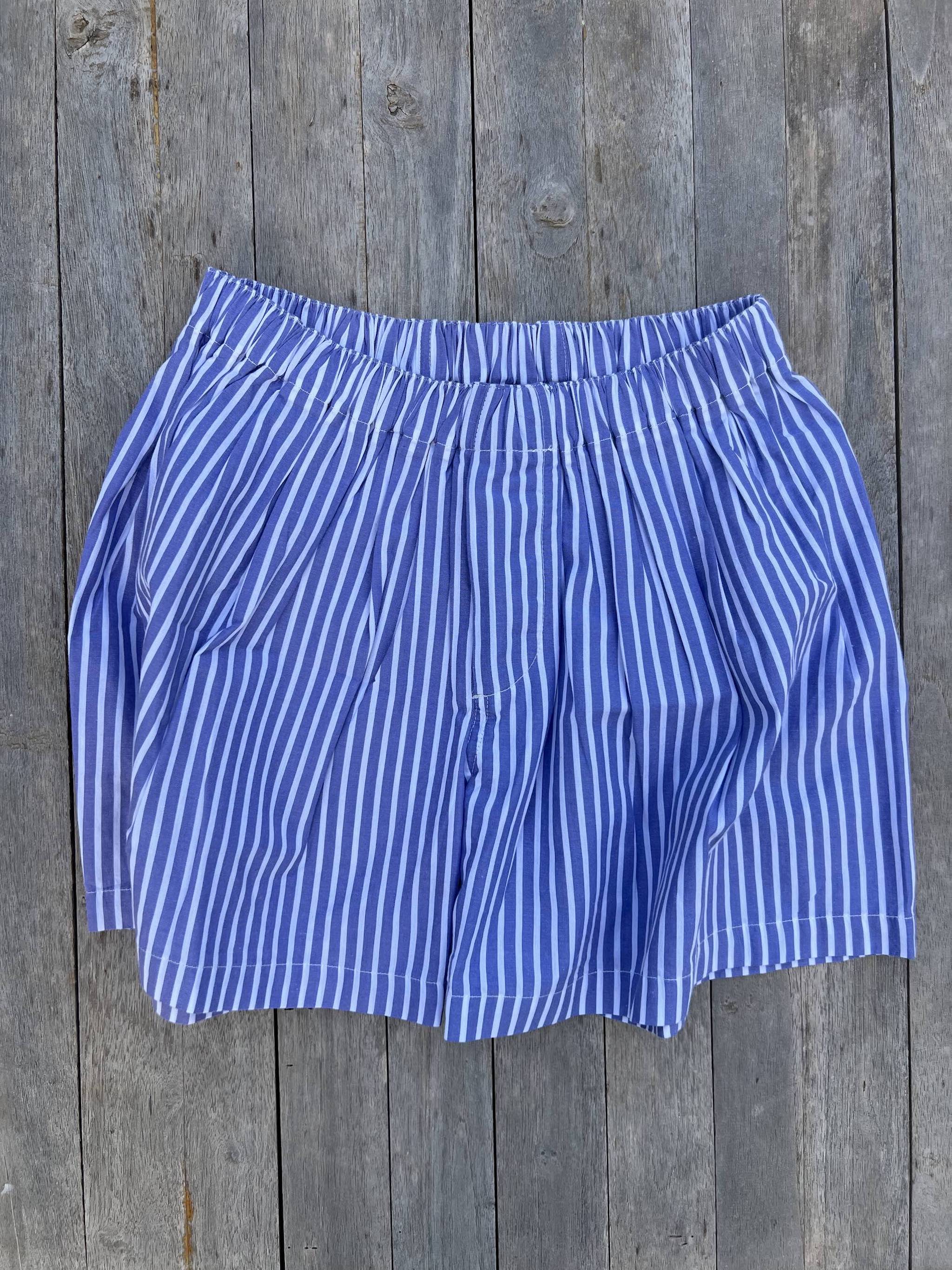 Boys Boxershorts `Franqui´ Blue White Stripes-5
