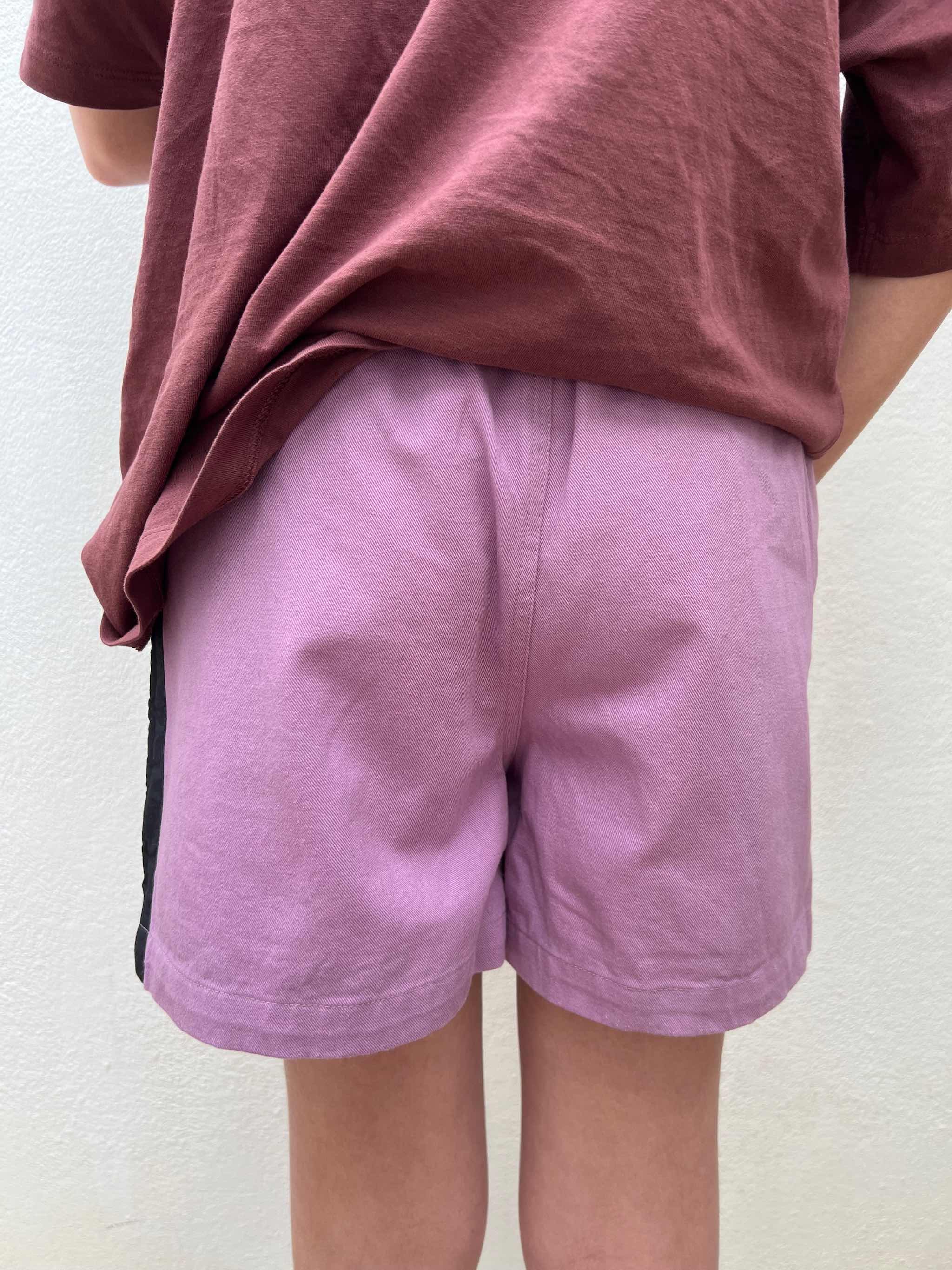 ROBIN-SHORTS for Boys Style `ROBINSON´ Light-Lilac-4