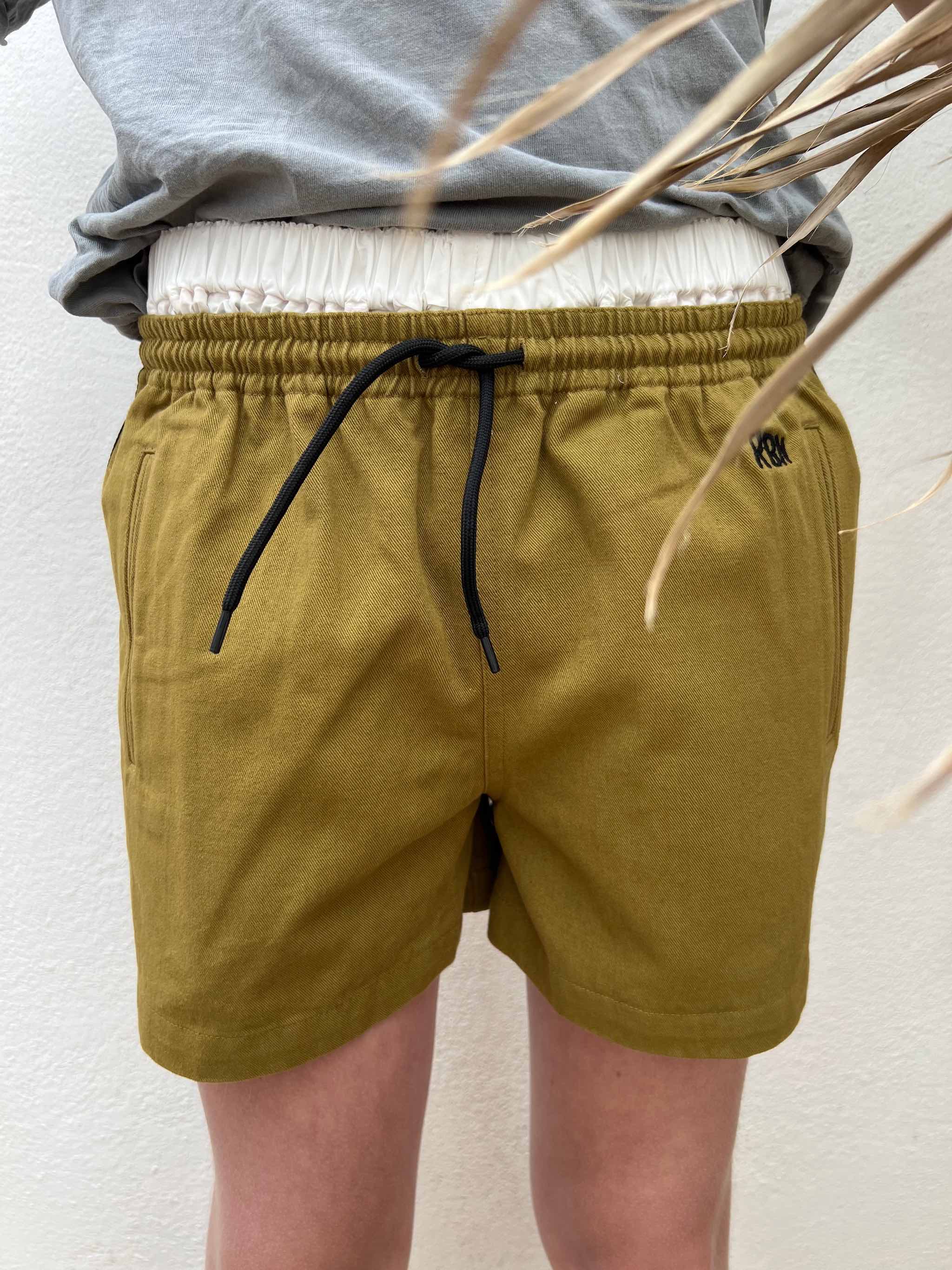 ROBIN-SHORTS for Boys Style `ROBINSON´ Khaki-3