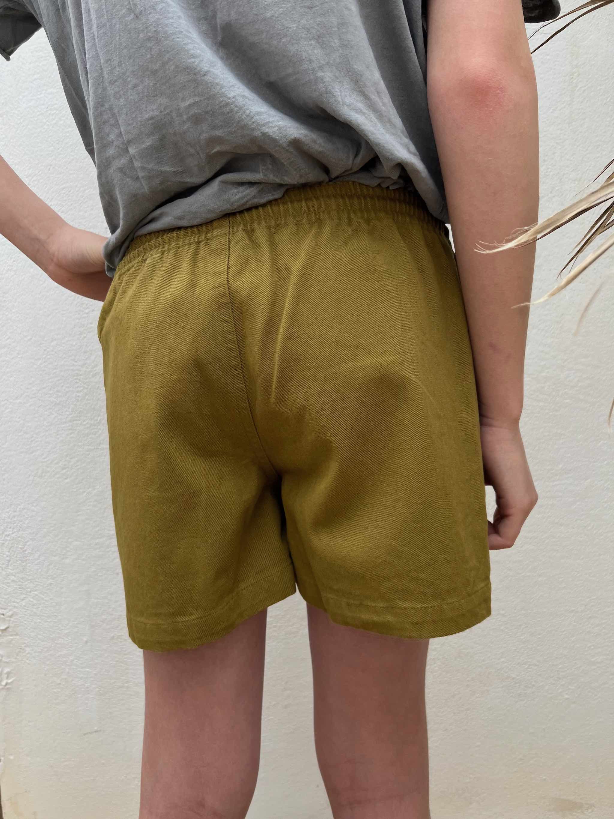 ROBIN-SHORTS for Boys Style `ROBINSON´ Khaki-5