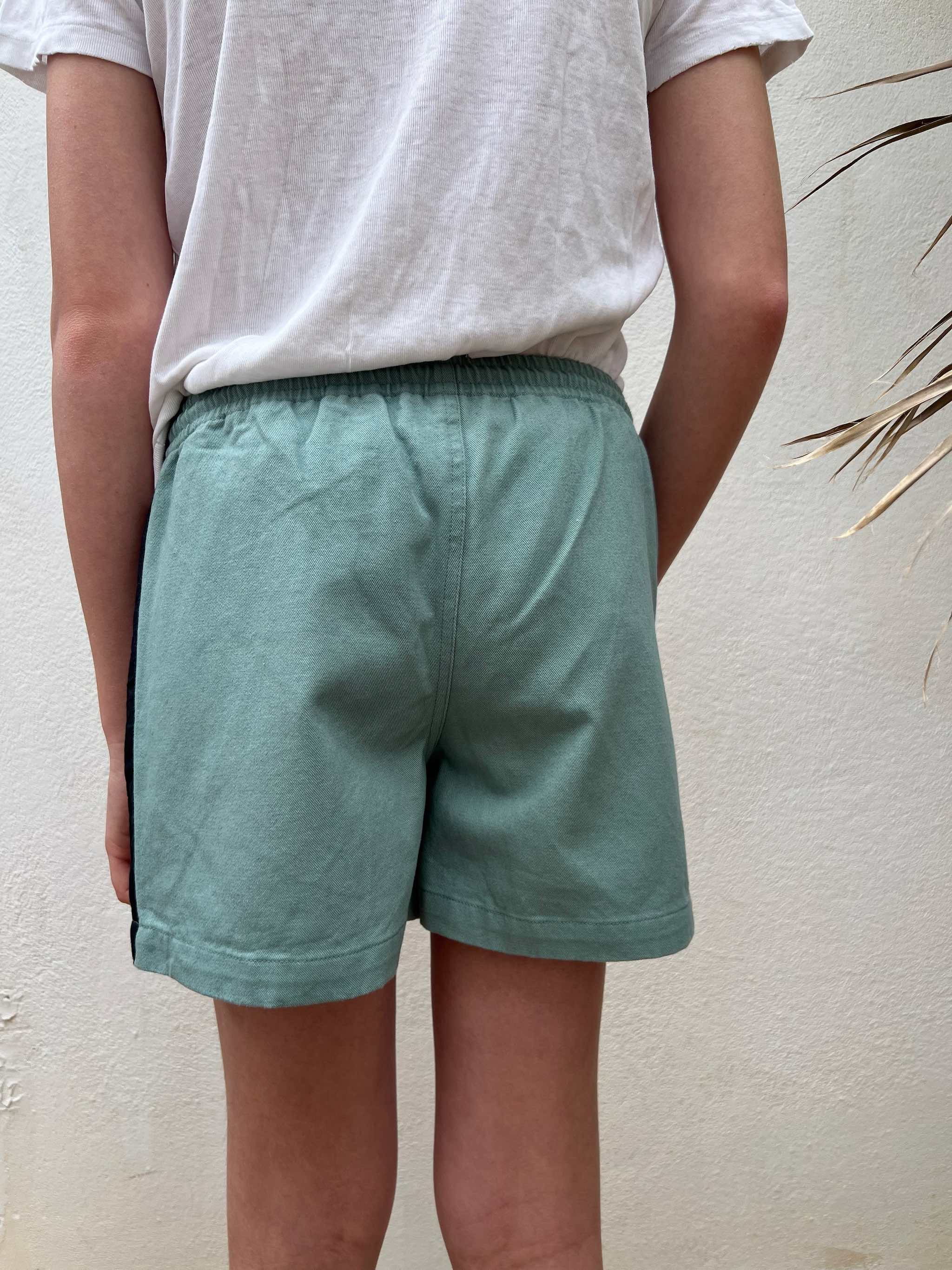 ROBIN-SHORTS for Boys Style `ROBINSON´ Turquoise-5