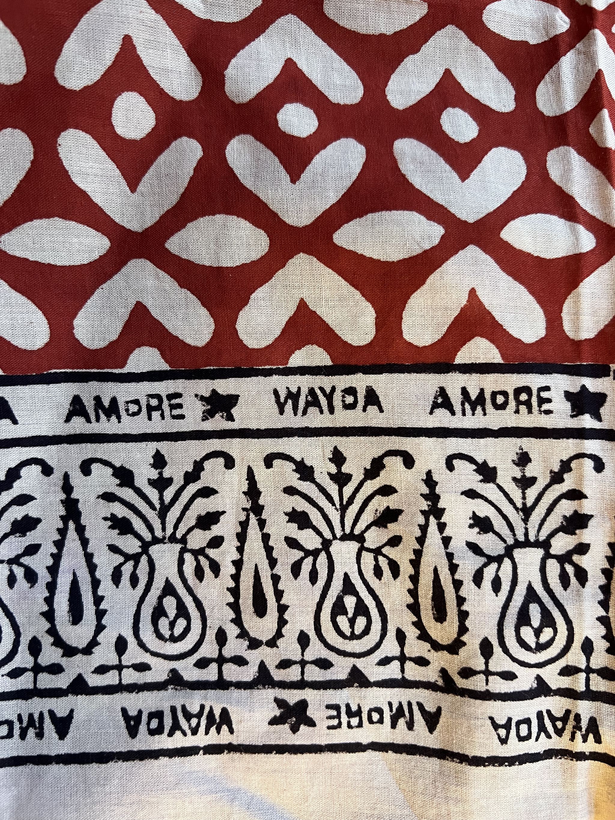 INDIA BOHO SCARF HAND-MADE BLOCKPRINT: A MORE!!-2