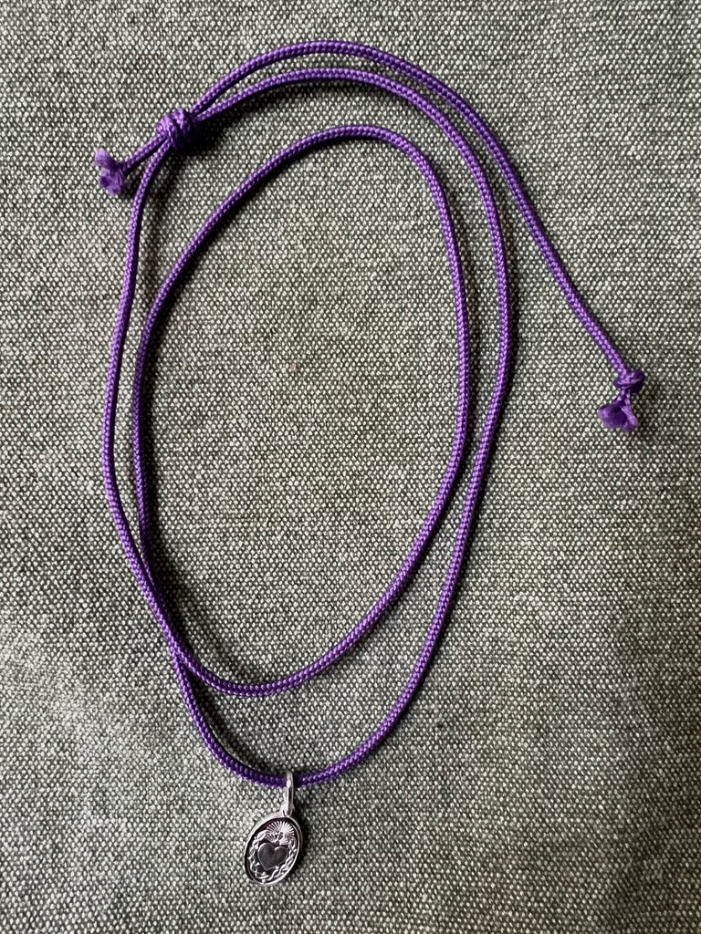 Necklace with Pendant Sacred Heart