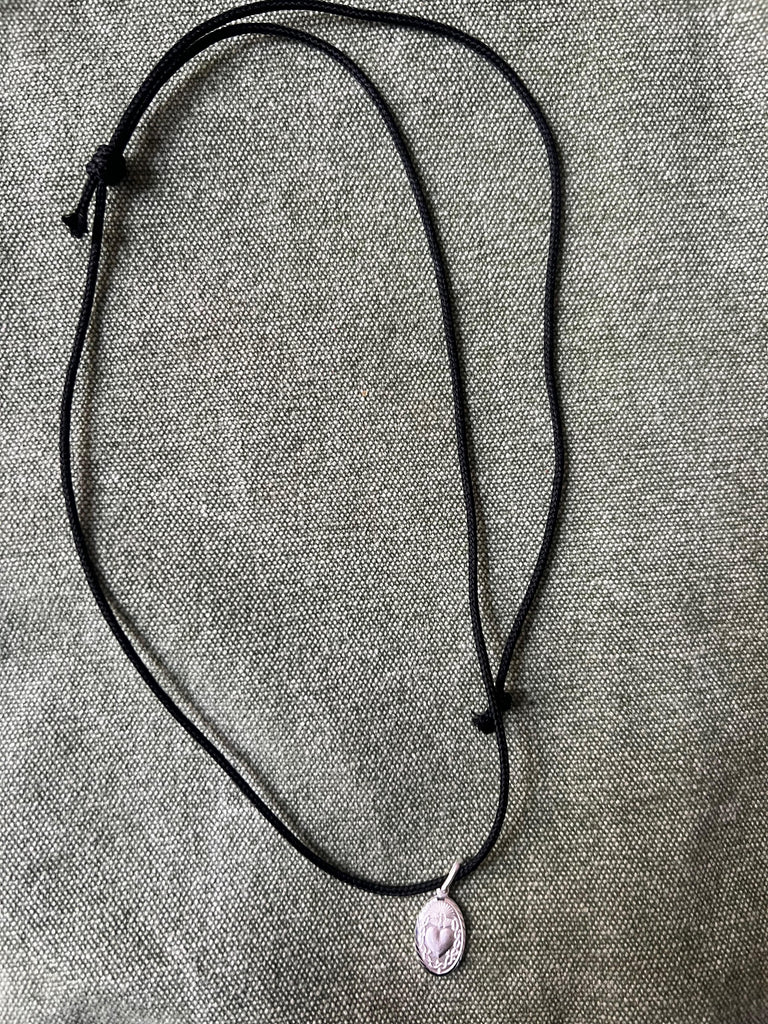 Necklace with Pendant Sacred Heart