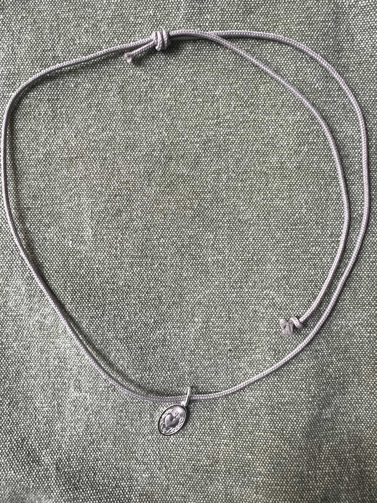 Necklace with Pendant Sacred Heart