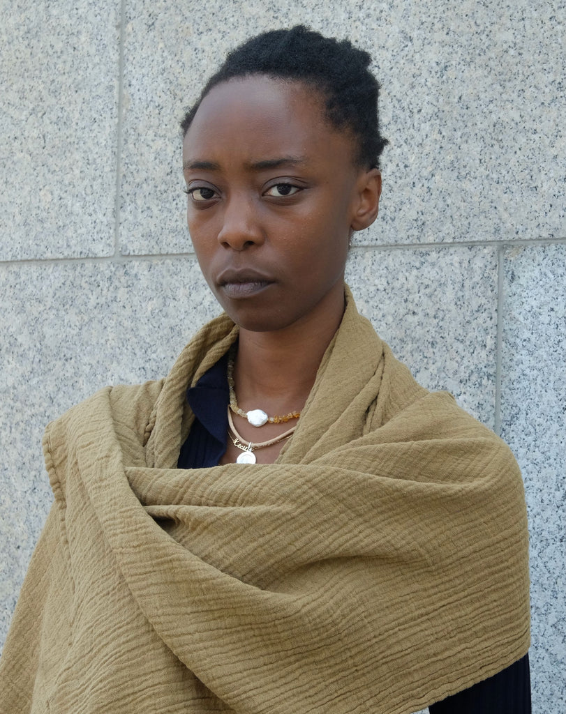 Necklace Gold Citrine- ANTHOLOGY PENELOPE - MUSEO CORAZON - N3