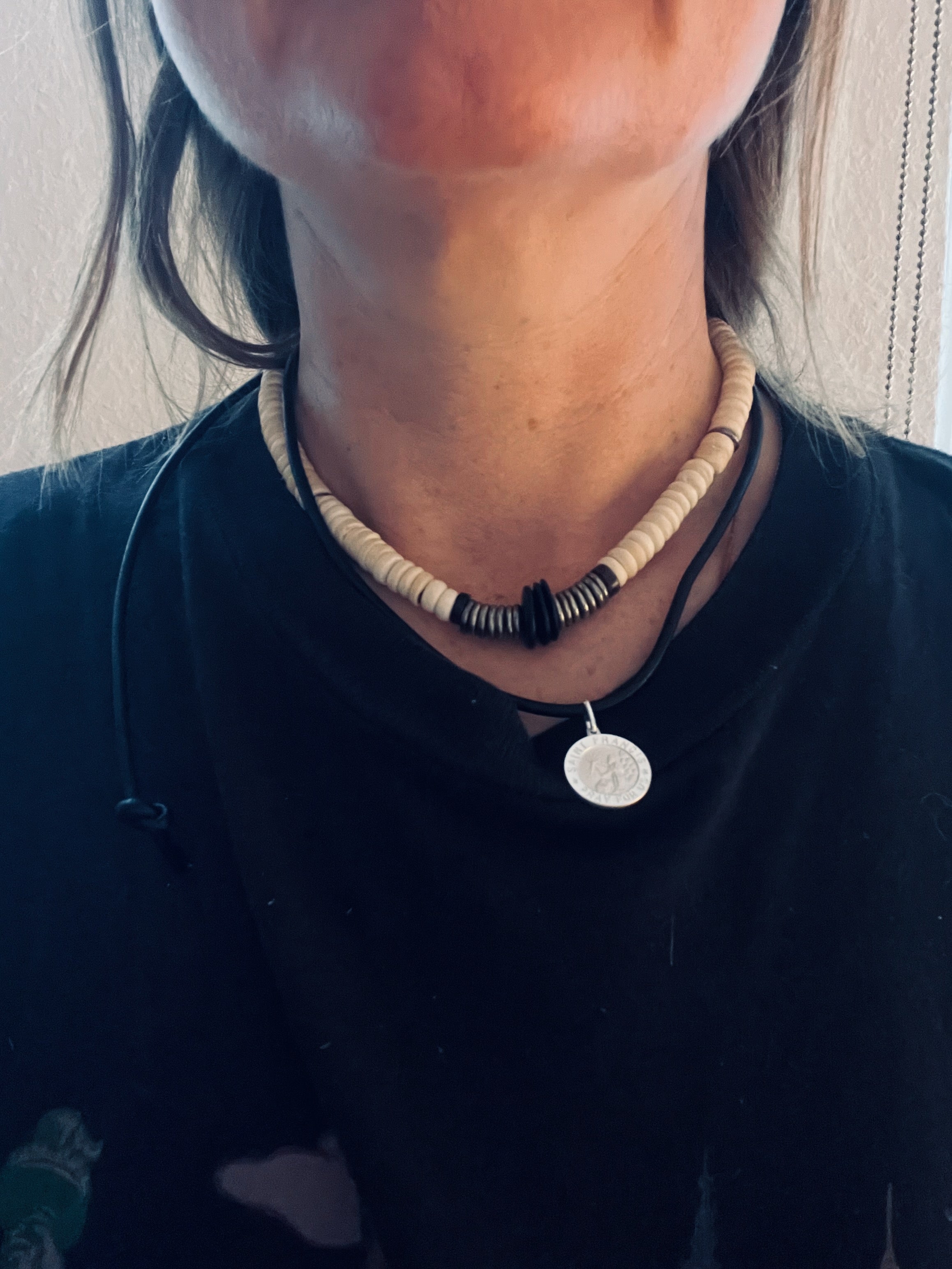 Necklace with Pendant St. FRANCIS-10
