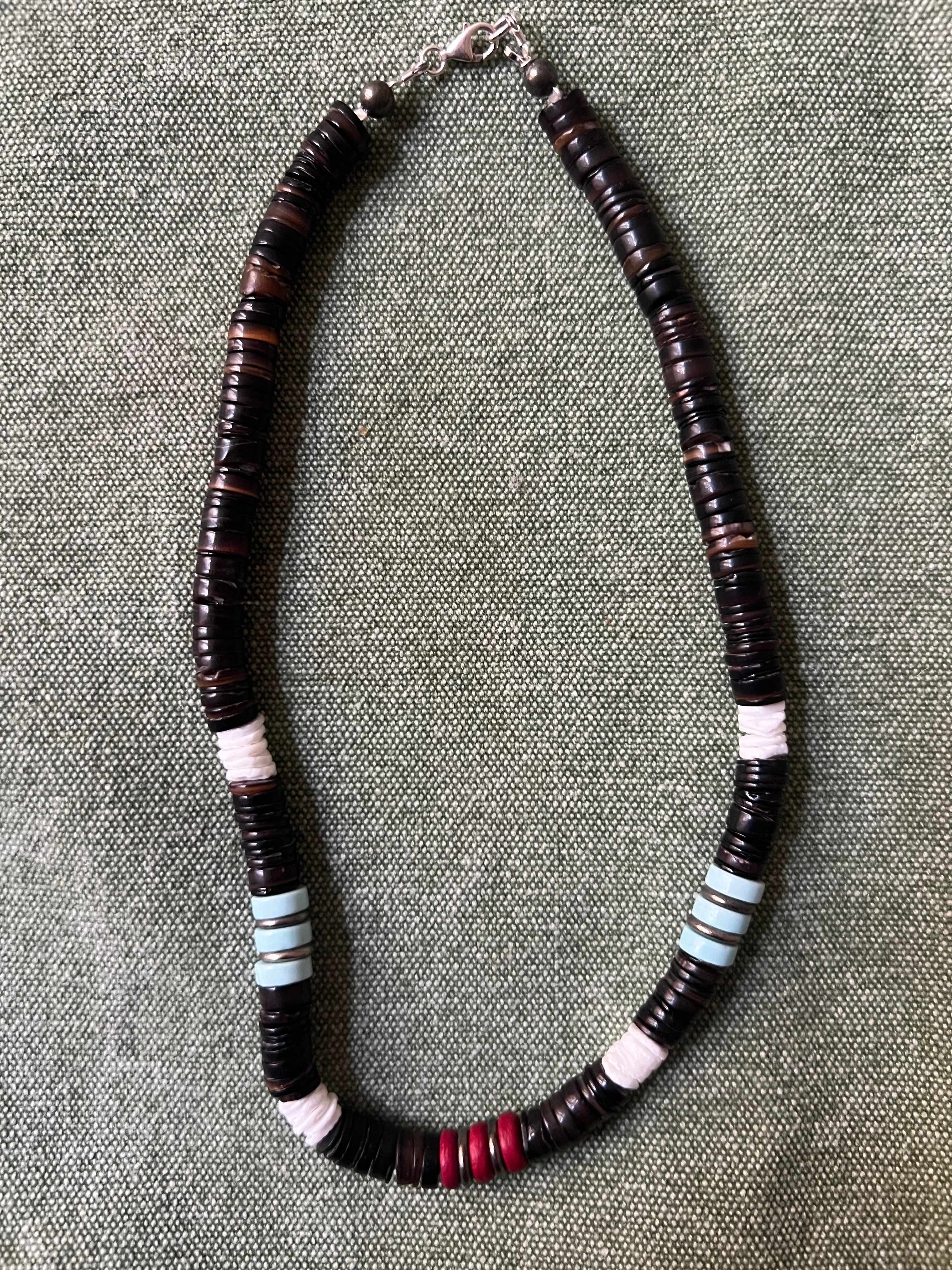 Necklace ANTHOLOGY PENELOPE No.4 with Shell & Coconut-4