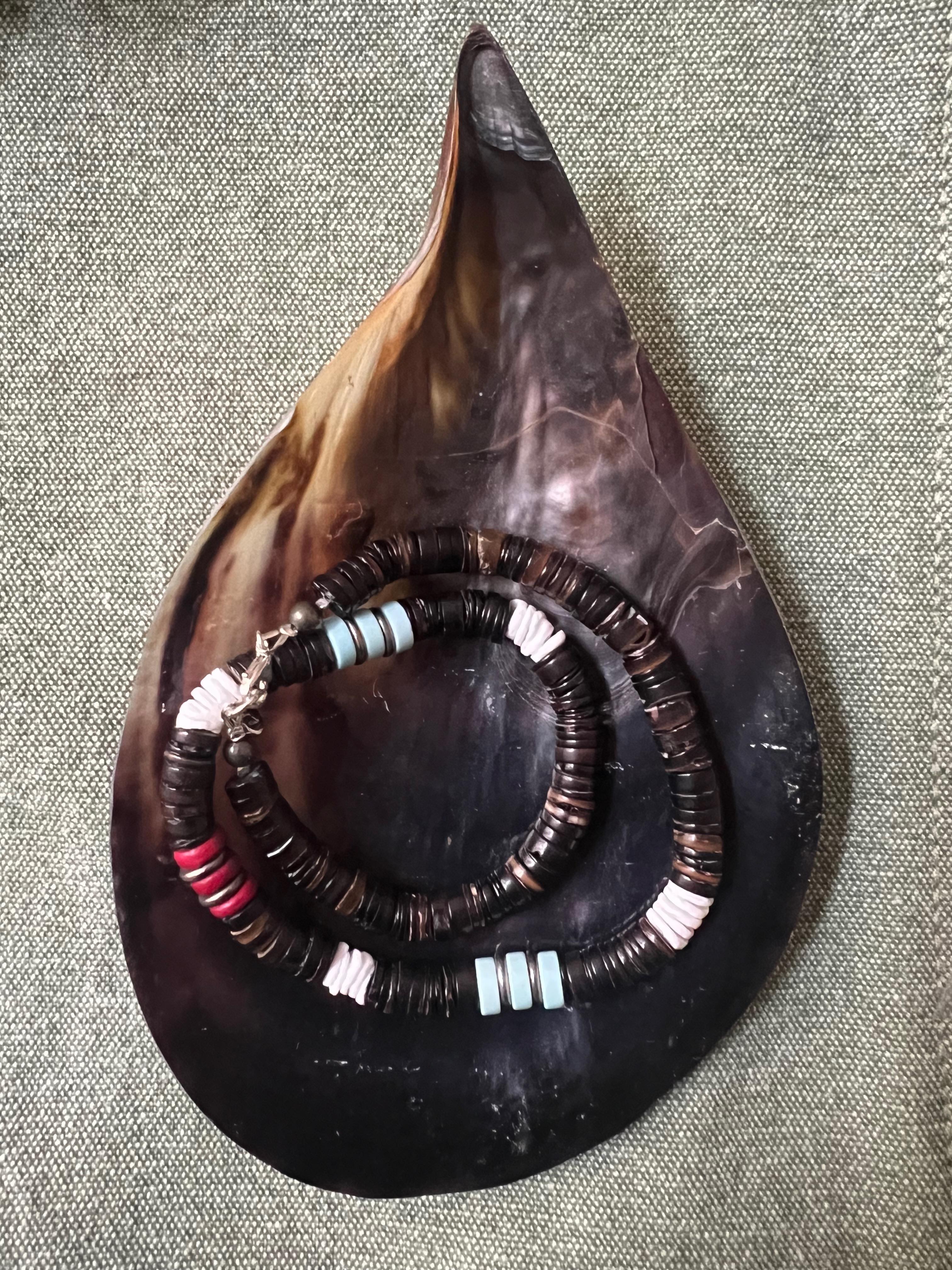 Necklace ANTHOLOGY PENELOPE No.4 with Shell & Coconut-5