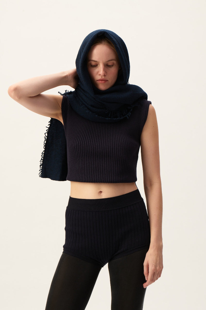 Scarf OTHILIA in Silk/Wool-2