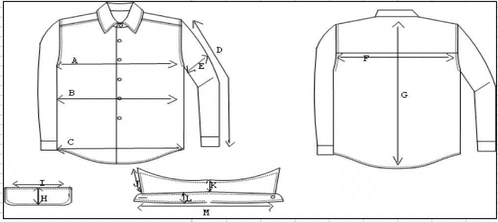 Shirt `ALEX ´Oxford-Cotton