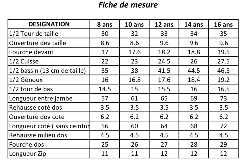 Girls Pants `Eve´ Denim Black