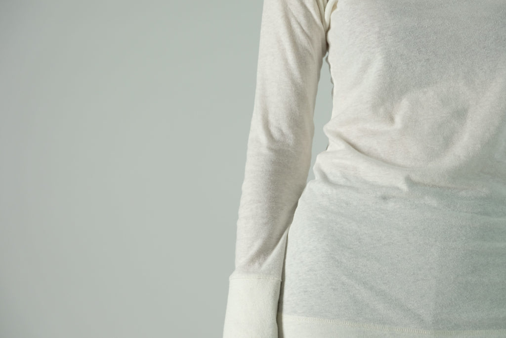 T-Shirt Longsleeve `NINA´ Linen-Cotton