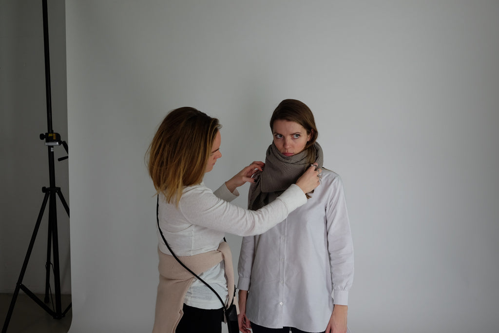 T-Shirt Longsleeve `NINA´ Linen-Cotton