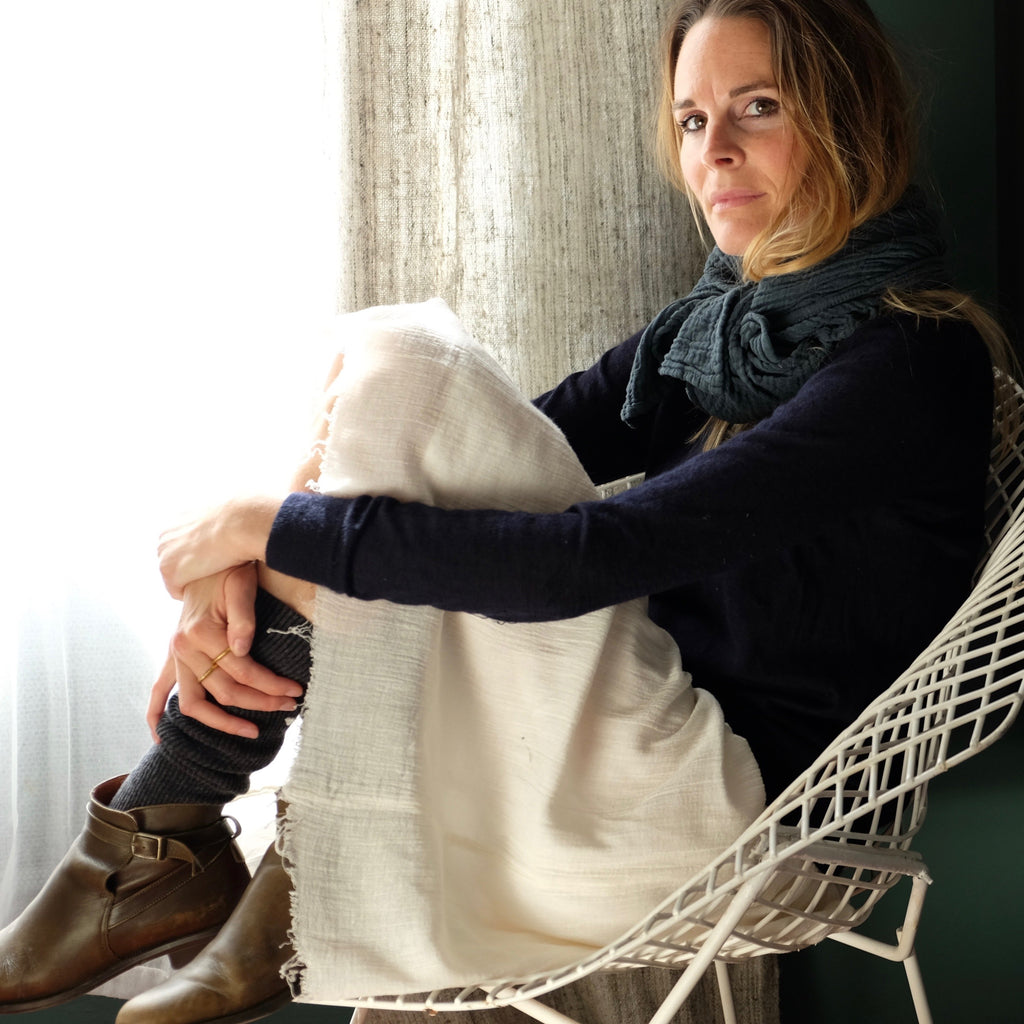 Stockings Wool-Cashmere ANTHRACITE