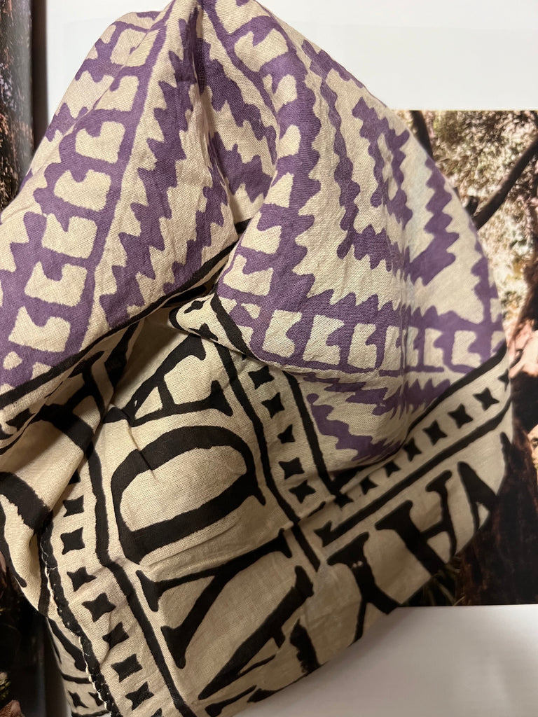 NEW INDIA BOHO ULTRA VIOLET - size Small/BANDANA