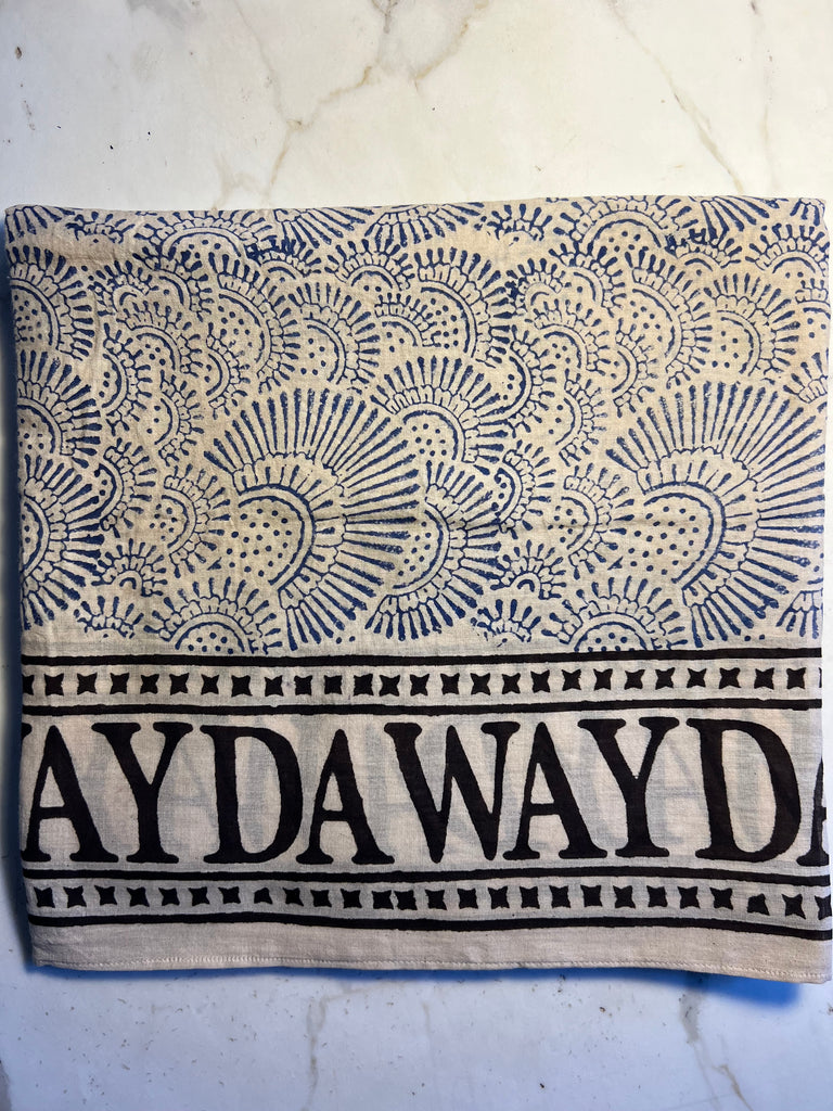 NEW INDIA BOHO Cloth - BLUE COSMO - size MEDIUM