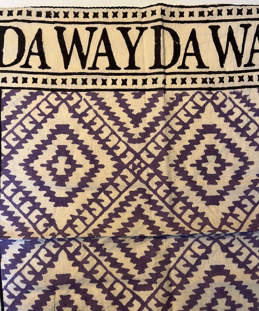 NEW INDIA BOHO ULTRA VIOLET - size Small/BANDANA