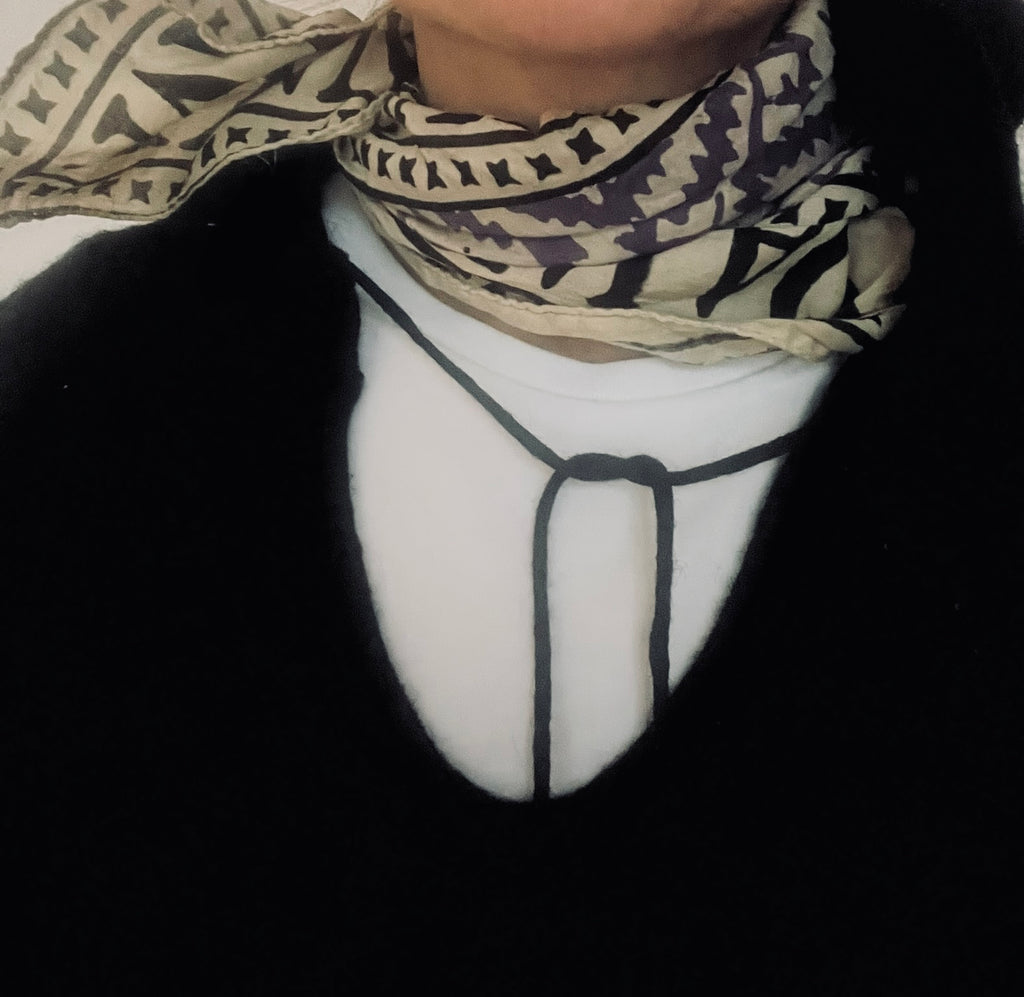 NEW INDIA BOHO ULTRA VIOLET - size Small/BANDANA