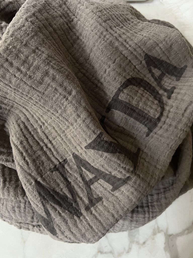 FADED TAUPE PRINT - CAPSULE COLLECTION -