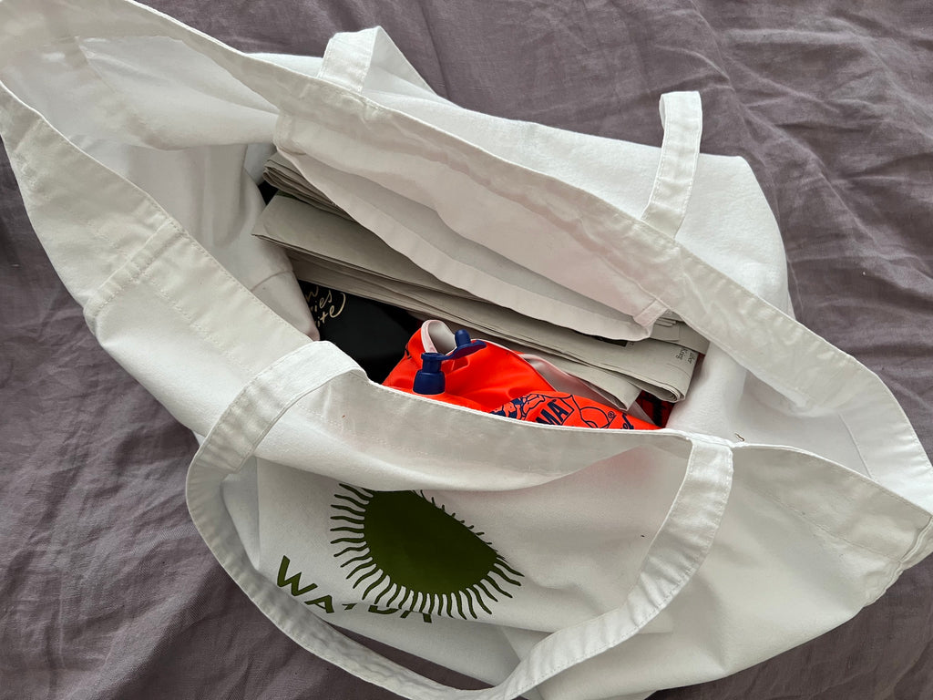 NEW Tote Cotton Bag, white