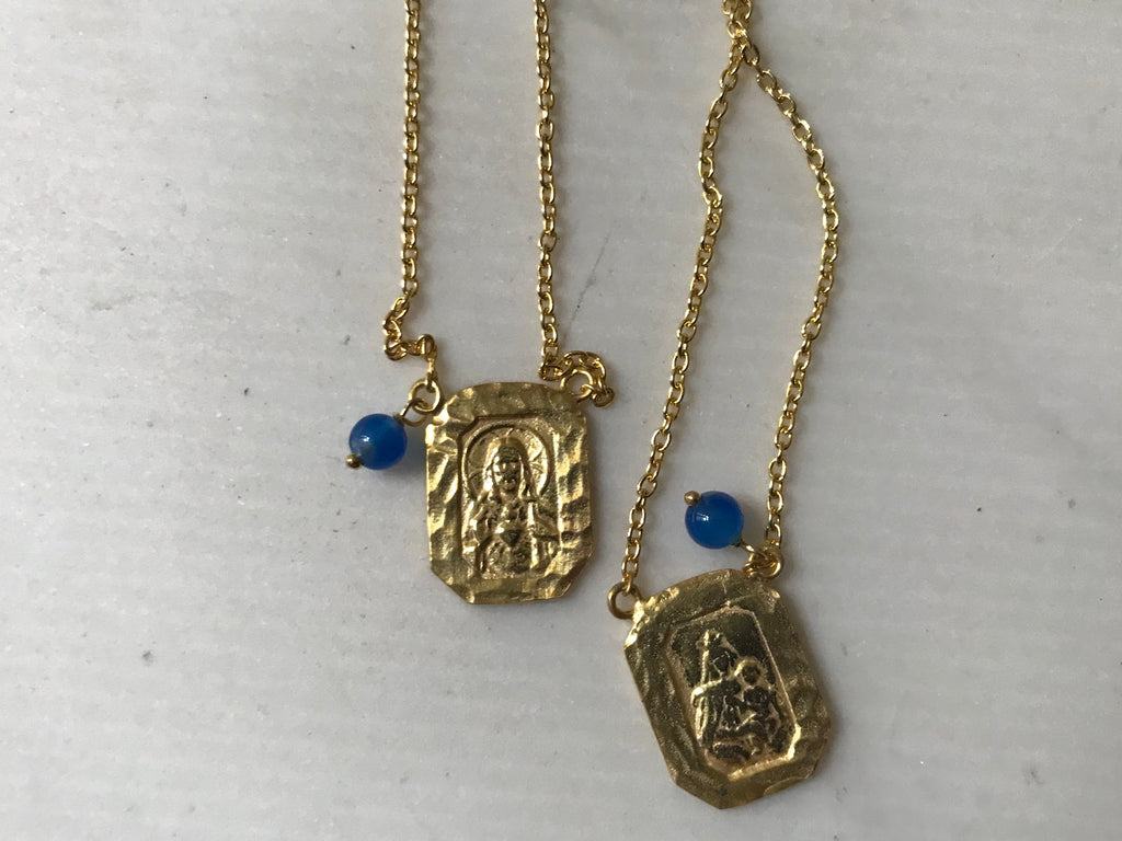 Necklace Escapulario gold