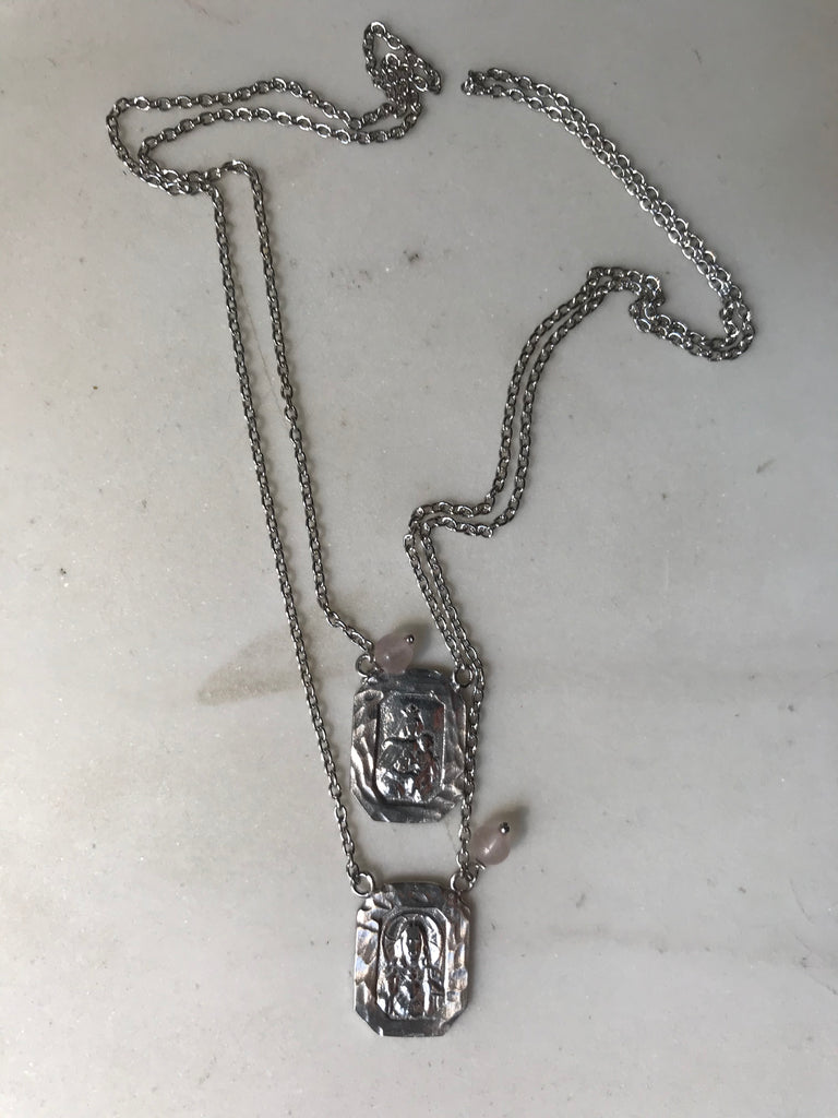 Necklace Escapulario silver