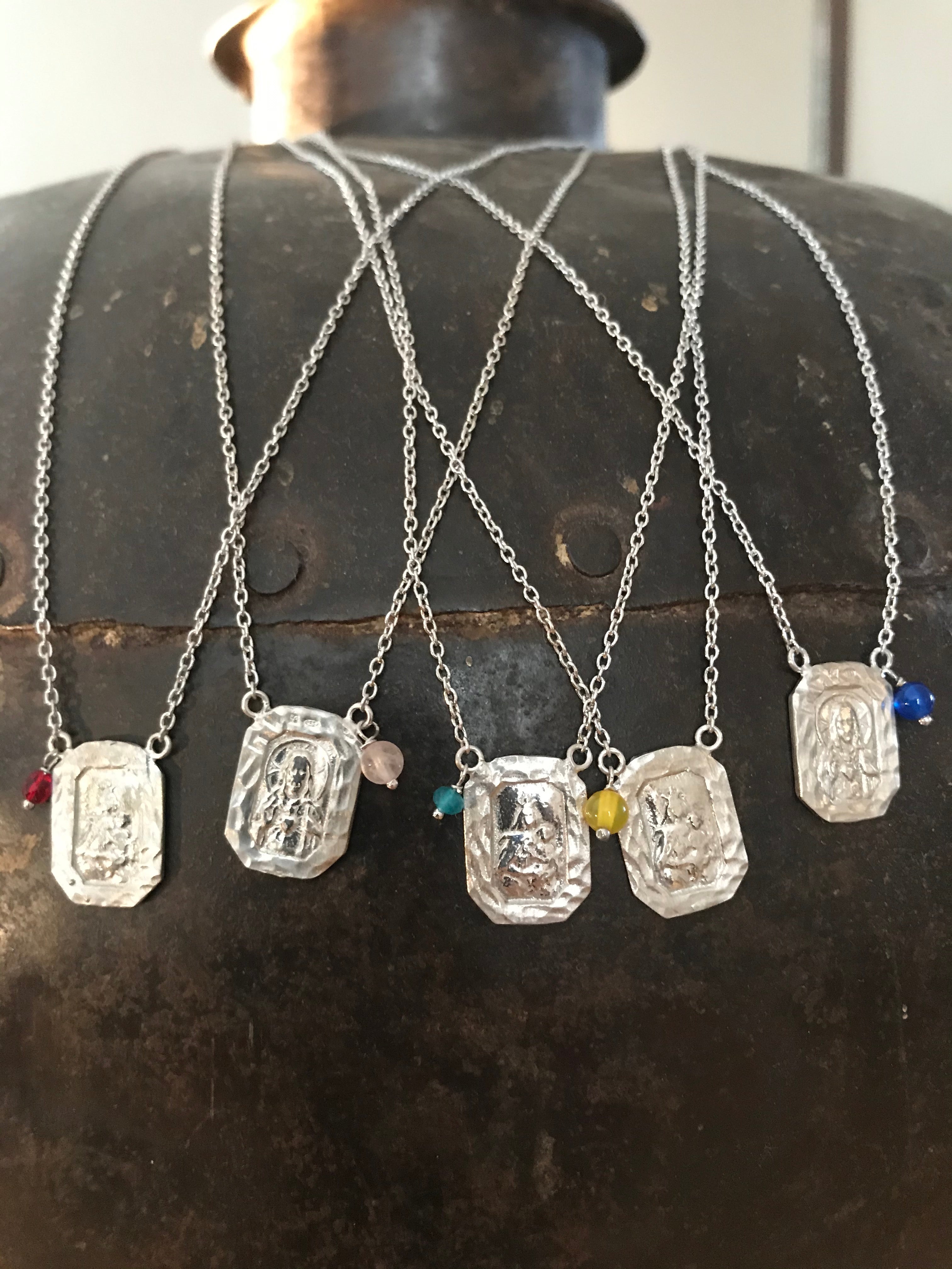Necklace Escapulario silver-8