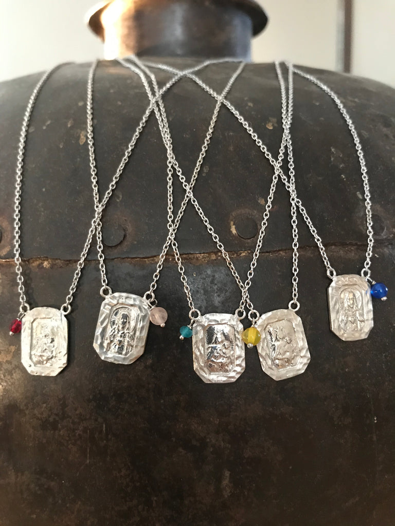Necklace Escapulario silver