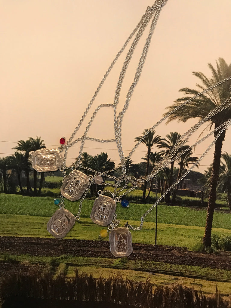 Necklace Escapulario silver