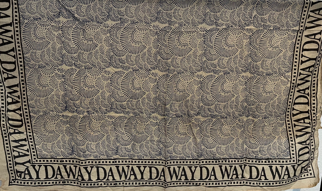 NEW INDIA BOHO Cloth - BLUE COSMO - size MEDIUM