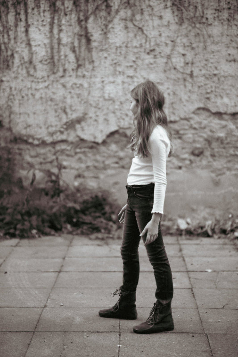 Girls Pants `Eve´ Denim Black-5
